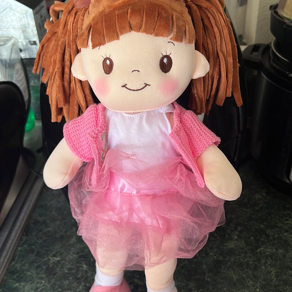 Little girl stuffed  doll
